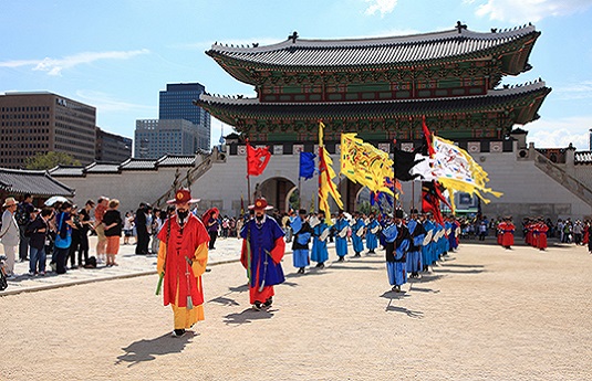 수문장 교대의식 사진1